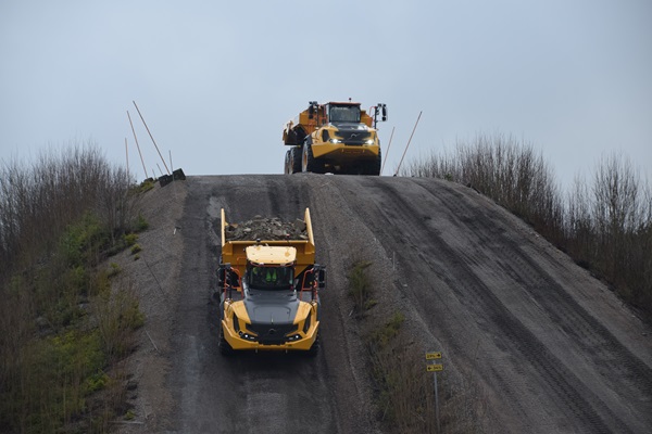 Volvo knikdumpers