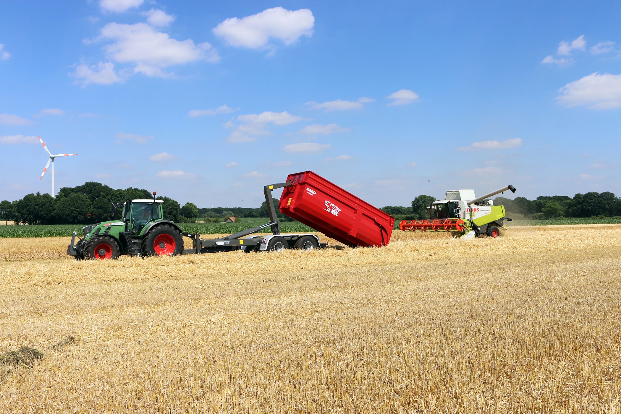 Kramp Racking Krampe containercarriers met VDL haakarmsysteem. - deloonwerker.be