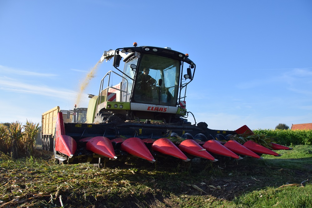 Capello kolvenplukker hangt heel erg kort op hakselaar-993919