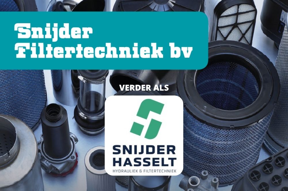 Snijder Filtertechniek gaat verder als Snijder Hasselt