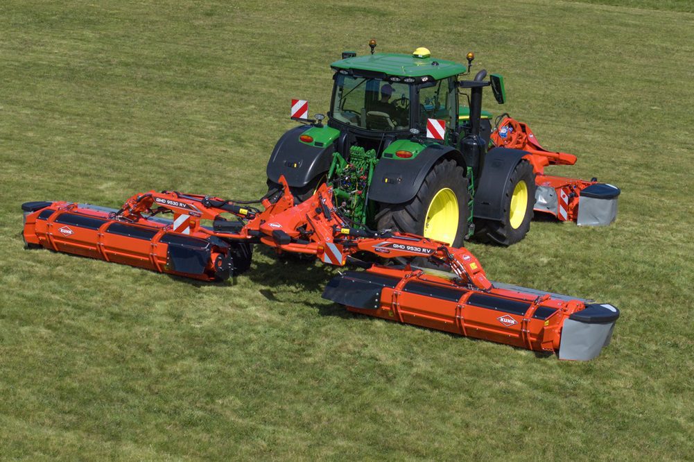 Kuhn GMD 9530 RV schijvenmaaier met vijzelgroep
