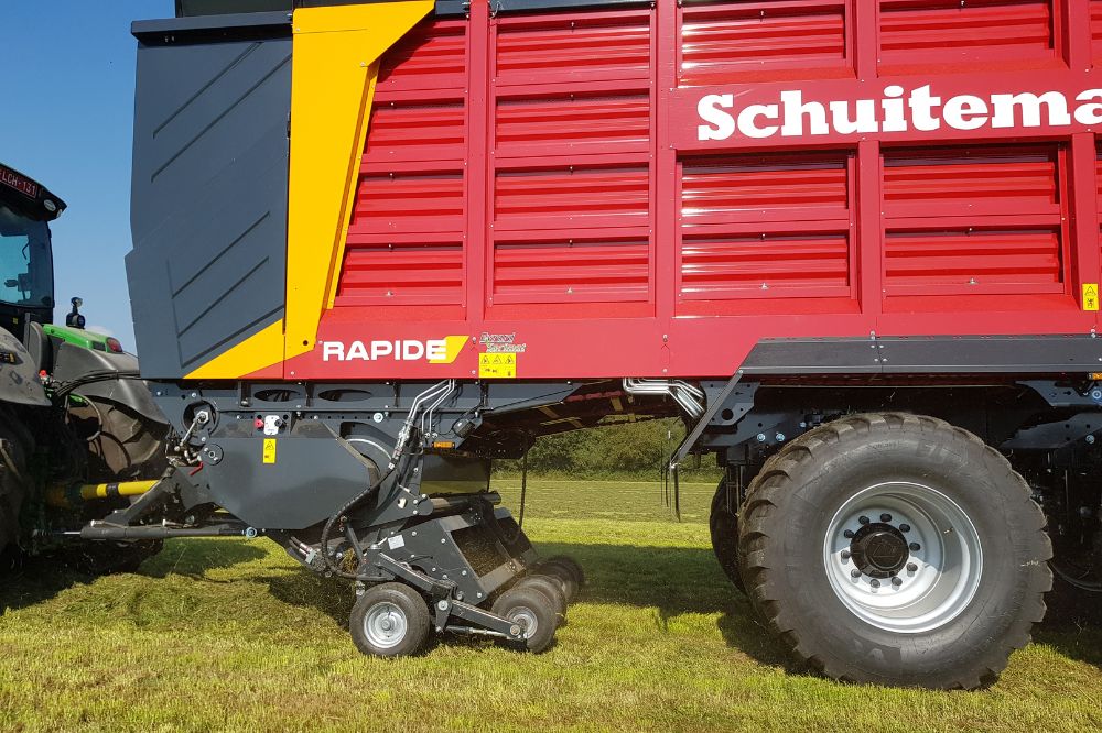 Schuitemaker Trailing pick-up: Grote wielen om bodemverdichting te beperken