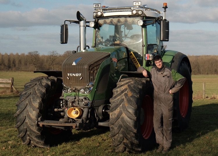 Chauffeur en machine