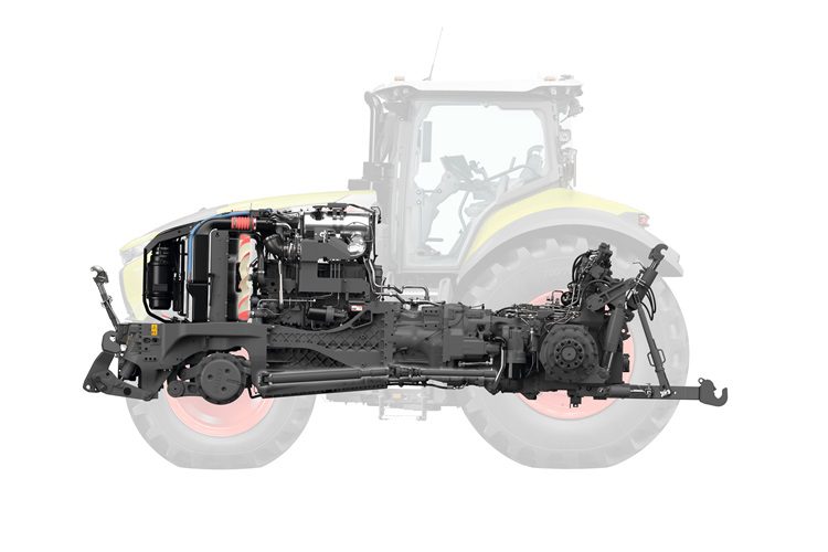 Agritechnica Claas aandrijving