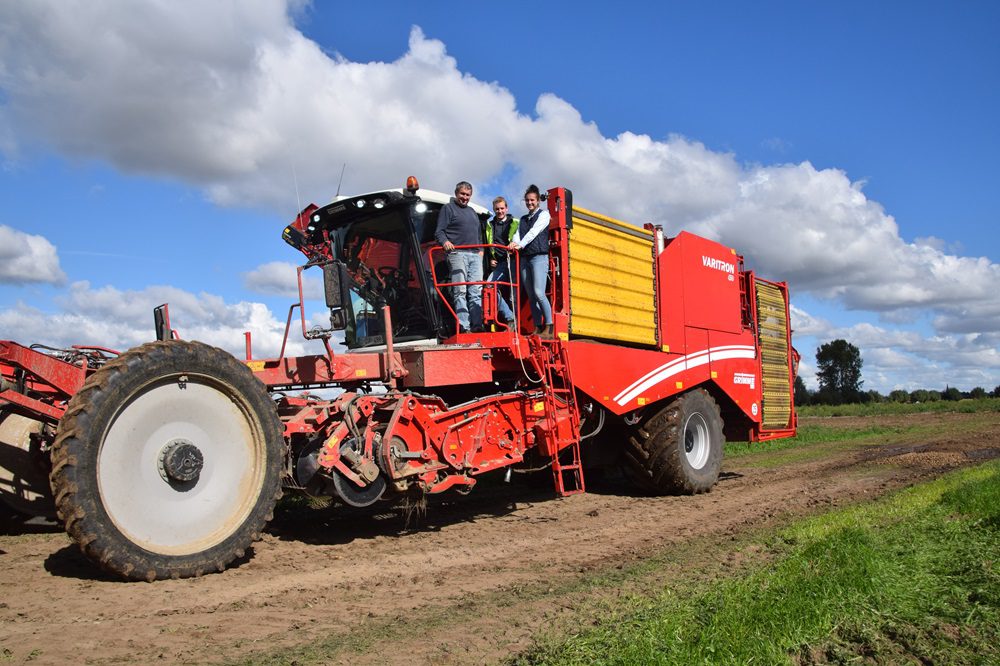 "De machine is zacht voor de aardappelen"