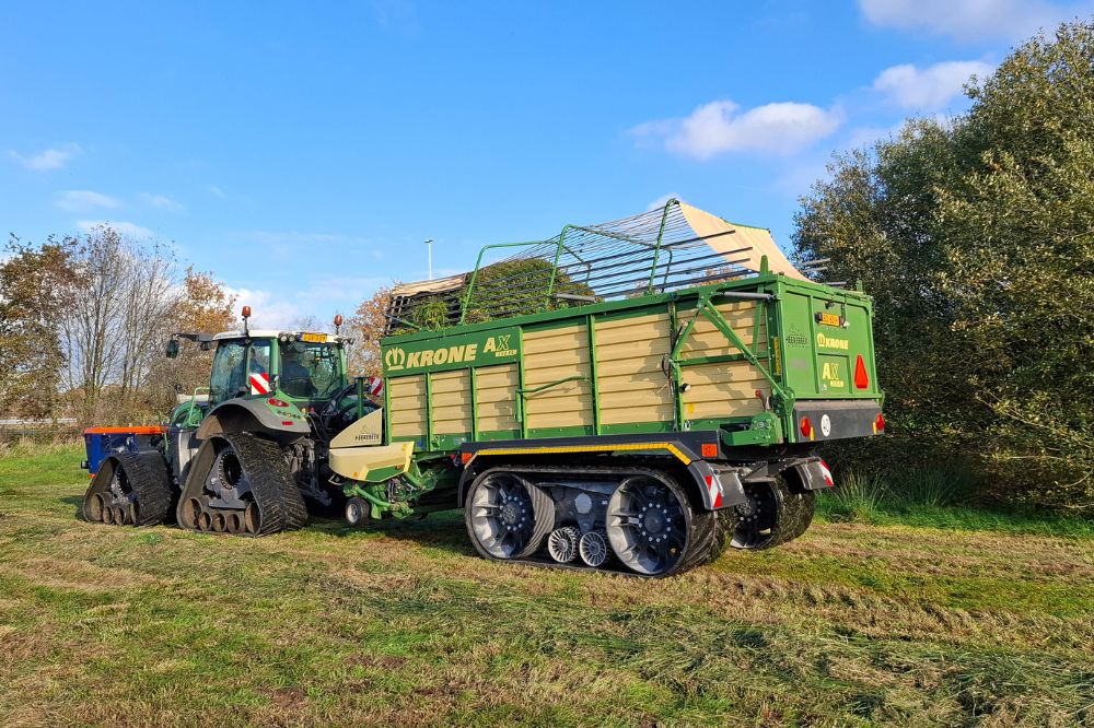 Heerebeek Cultuurtechniek minimaliseert bodemdruk 