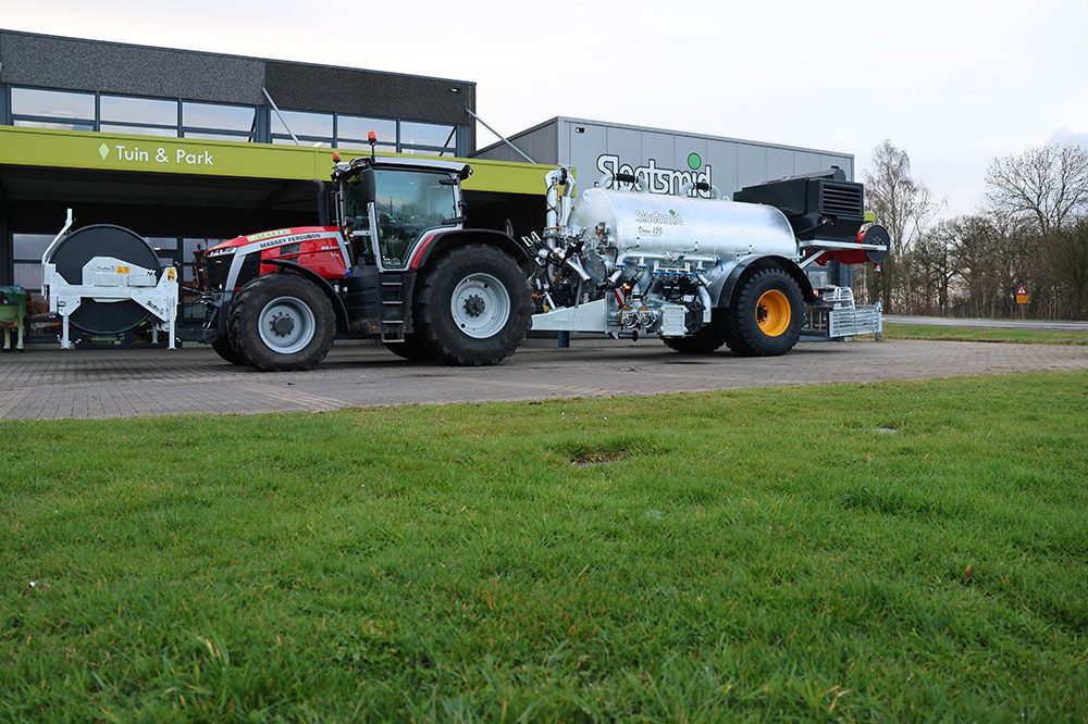 Slootsmid introduceert Stream 125: nieuwe pompunit voor sleepslangbemesting